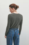 Jacksonville Scoop-Neck L/S Tee - Charcoal