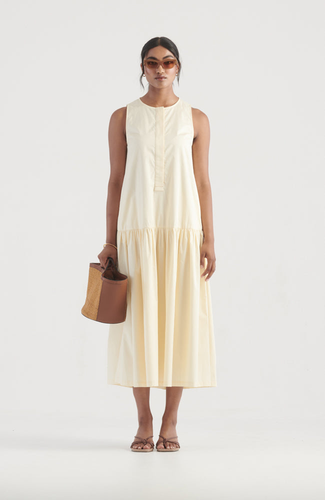 Elisa Dress - Butter Yellow