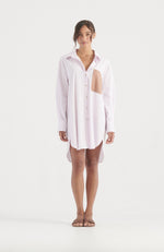 Riley Shirt Dress - Lilac
