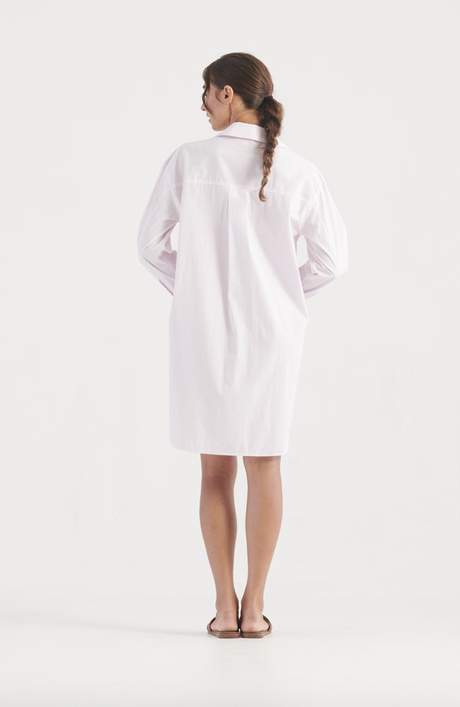 Riley Shirt Dress - Lilac