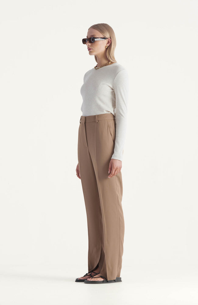 Frida Pant I Taupe