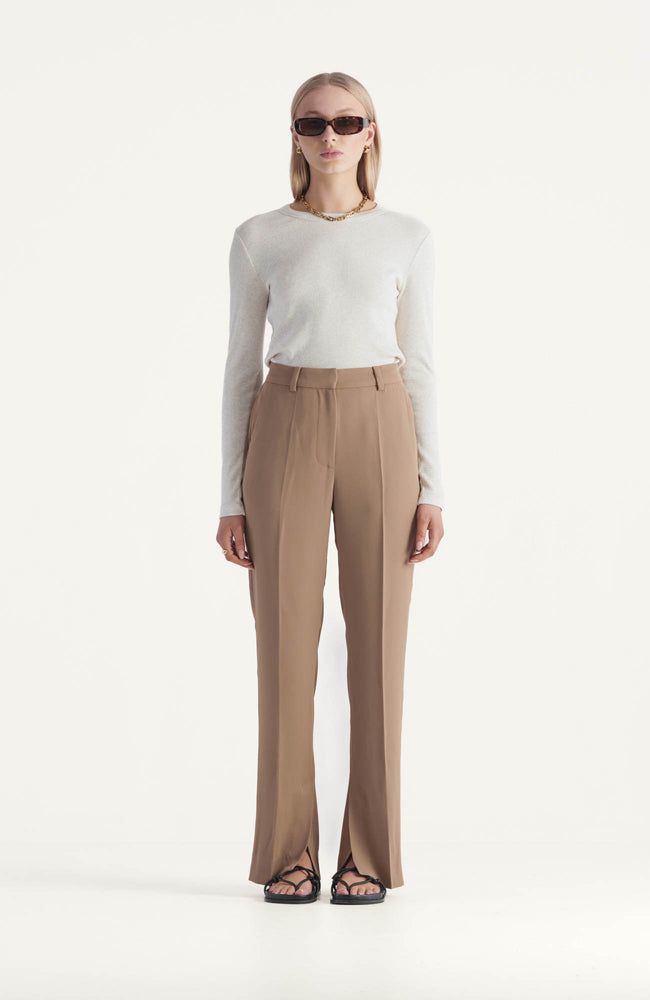 Frida Pant I Taupe