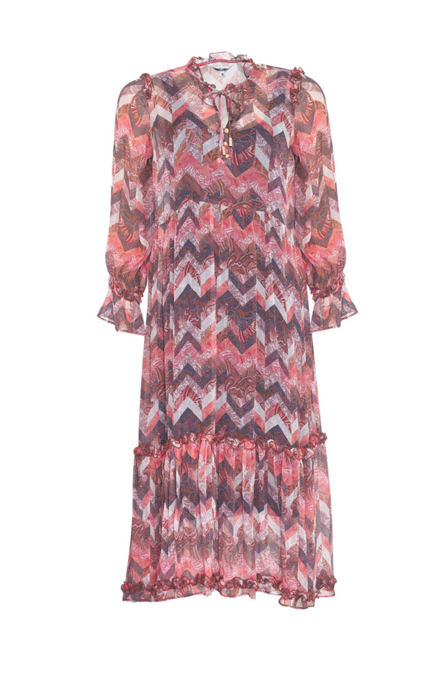 Marrakesh Midi Dress - Multi