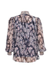 Devotion Blouse - Indigo Multi