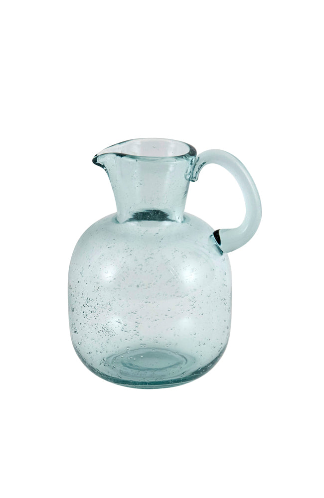 Yardley Pitcher Glass - Blue Sml