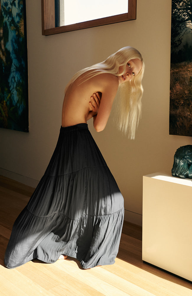 Fall Skirt - Coal