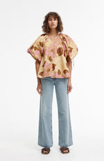 Miya Blouse - Rosa Floral