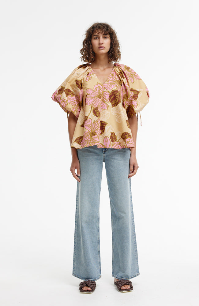 Miya Blouse - Rosa Floral