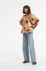 Miya Blouse - Rosa Floral