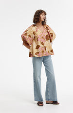 Miya Blouse - Rosa Floral