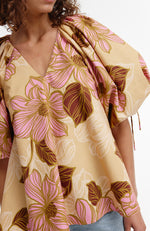 Miya Blouse - Rosa Floral