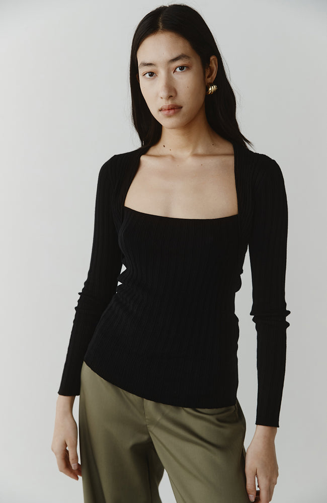 Leon Top - Black