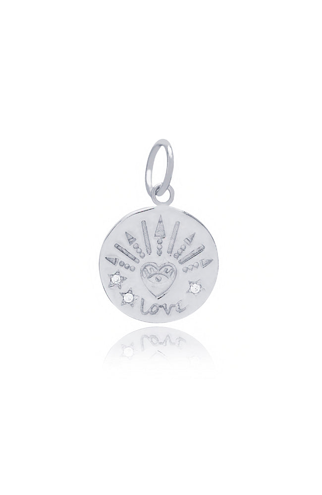 Love Charm - Silver