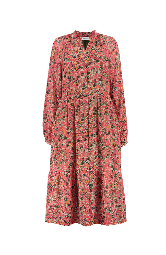 Flower Love Dress - Hot Pink