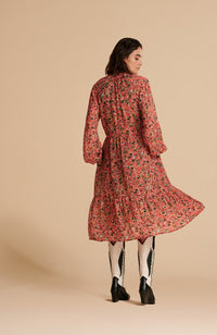 Flower Love Dress - Hot Pink