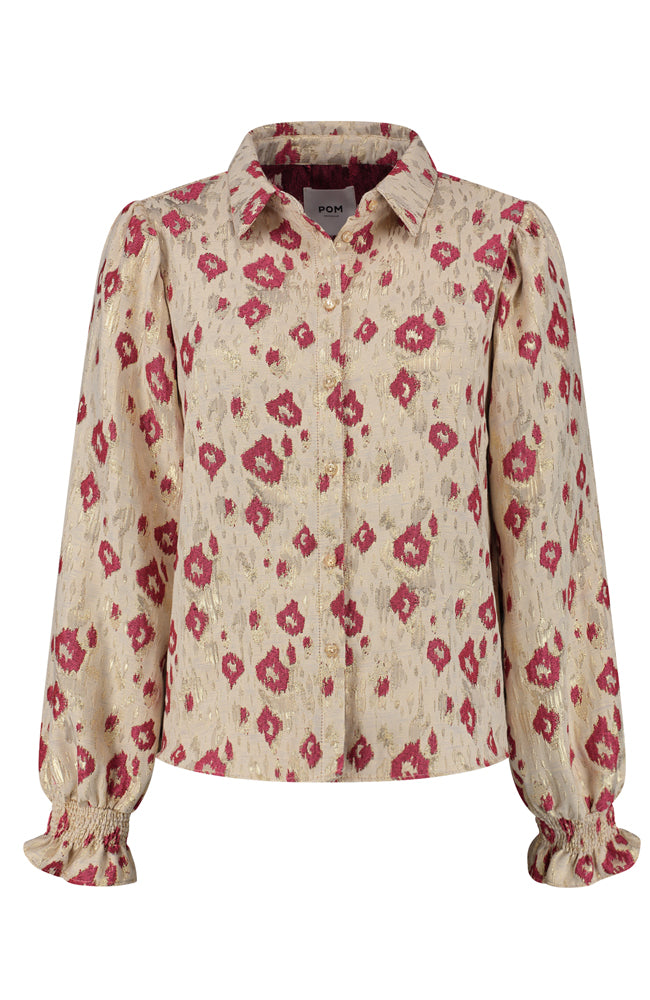 Leopard Shimmer Blouse