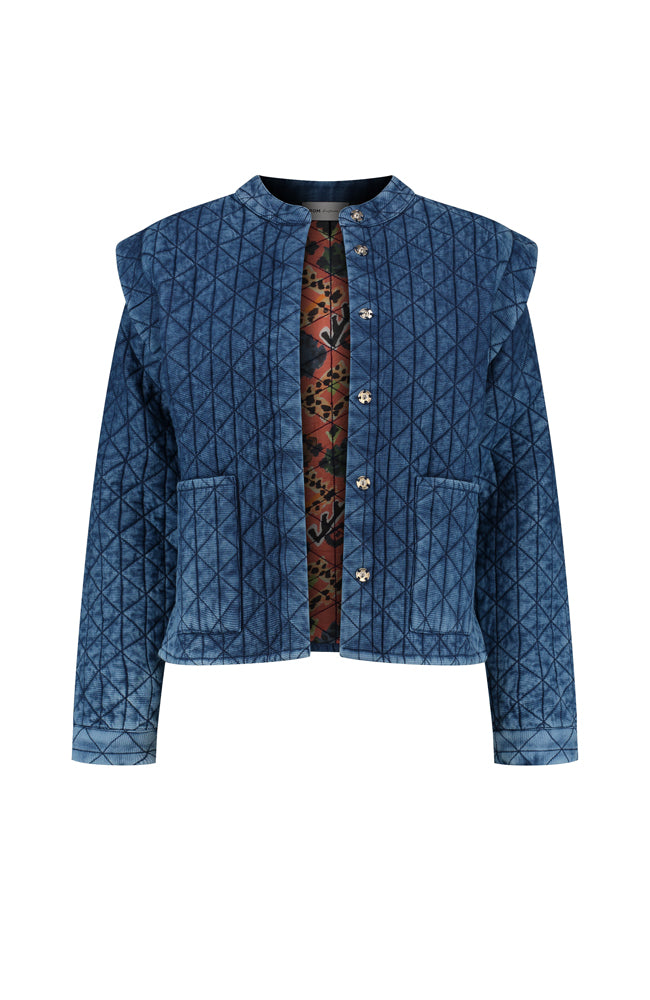 Padded Jacket - Indigo Blue