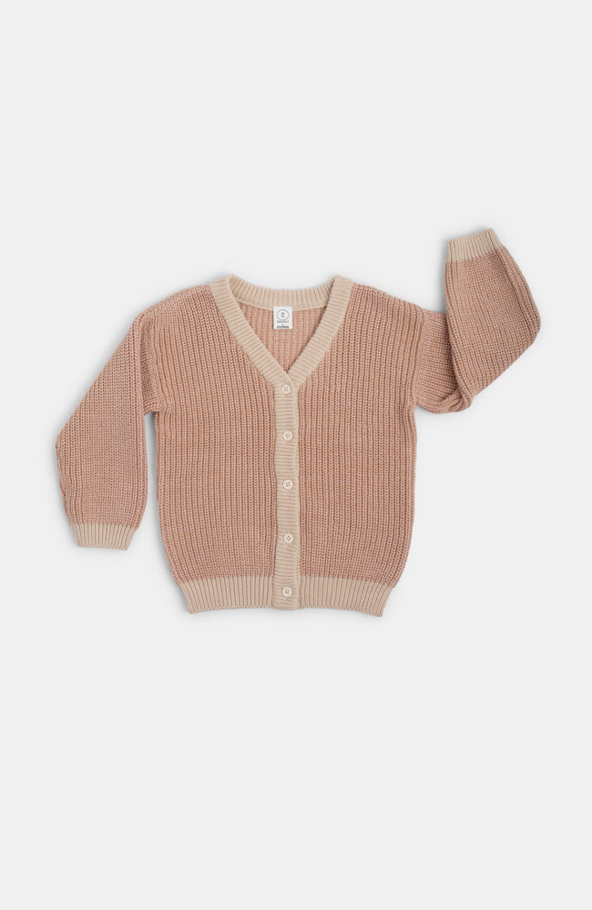 Perry Cardigan - Tea Rose