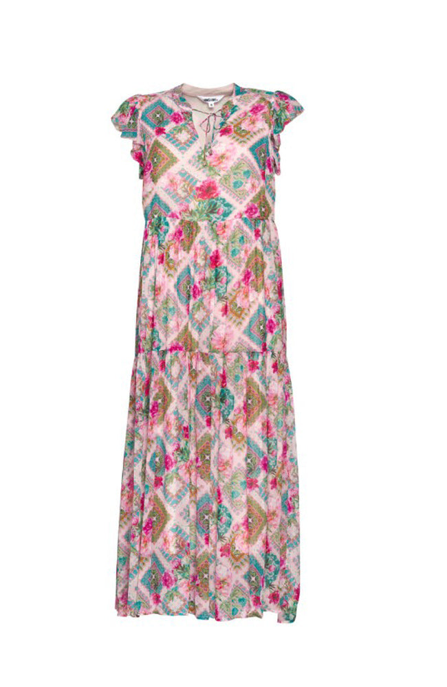 Palm Springs Midi Dress - Multi