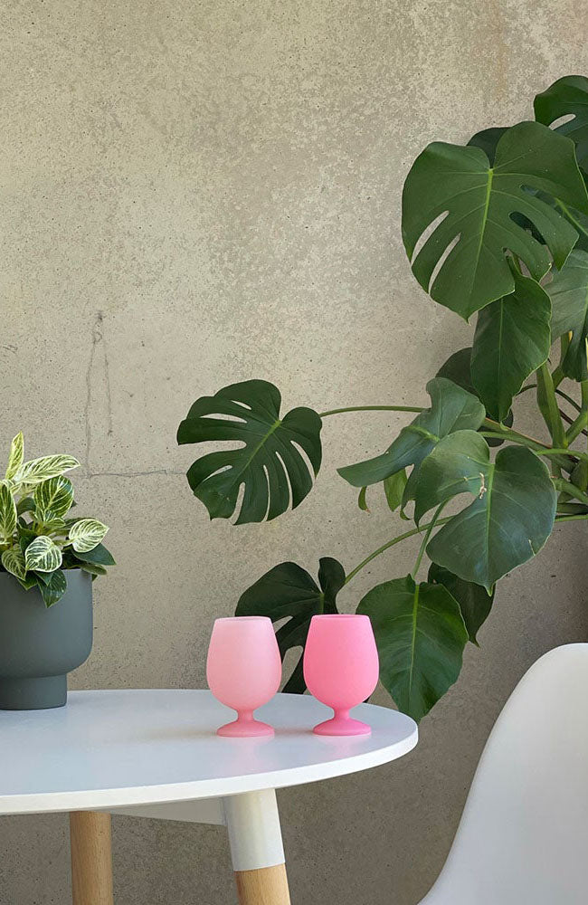 Stemm Wine Glass - Nikko - Flamingo/Lotus
