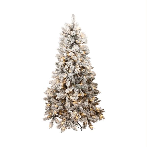 Thredbo PVC Flocked Tree W/370 Led 210CM