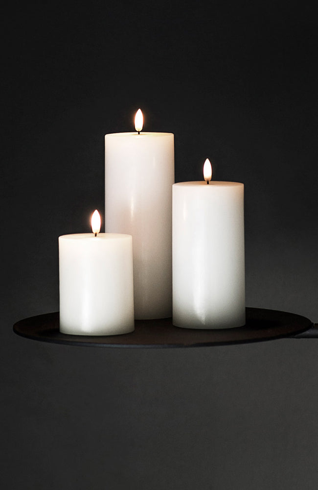 Flameless  Pillar Candle