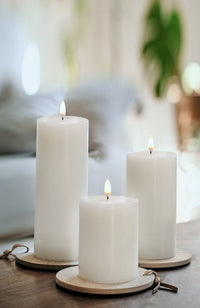 Flameless  Pillar Candle