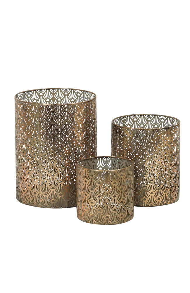 Jacob Metal Copper Votives
