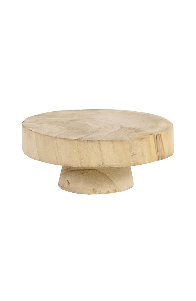 Cowra Timber Blonde Round Plate - Small