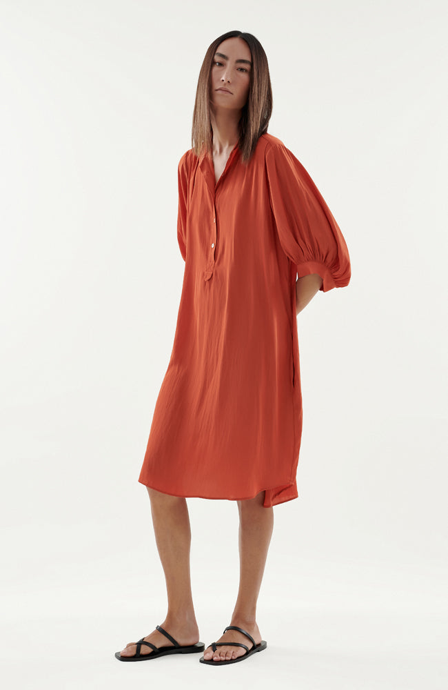 Vise Shirt Dress - Umber