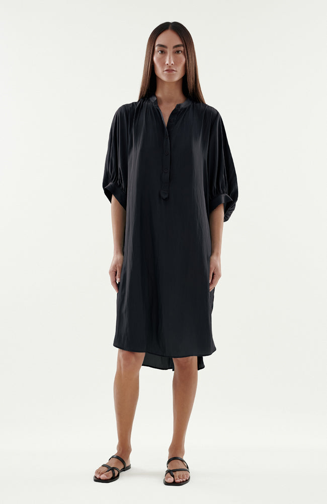Vise Shirt Dress - Coal