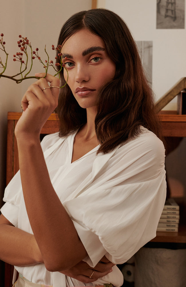 Las Top - Ivory