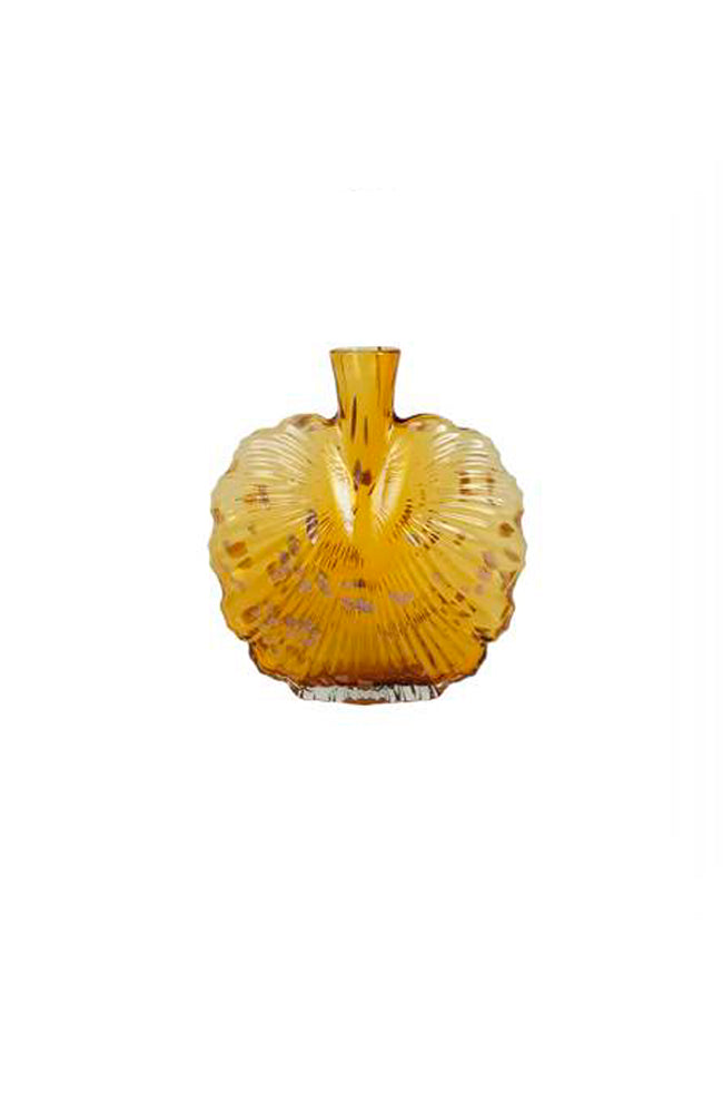 Beatrice Amber Glass Bottle Small
