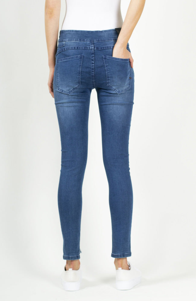 Aspen Jean I Mid Blue Denim