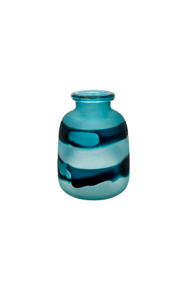Boswell Glass Vase Blue