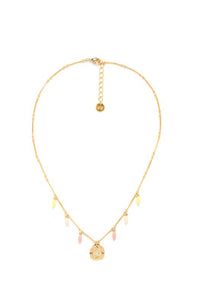 Coline Medallion Necklace