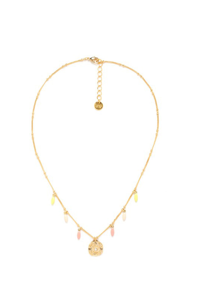 Coline Medallion Necklace