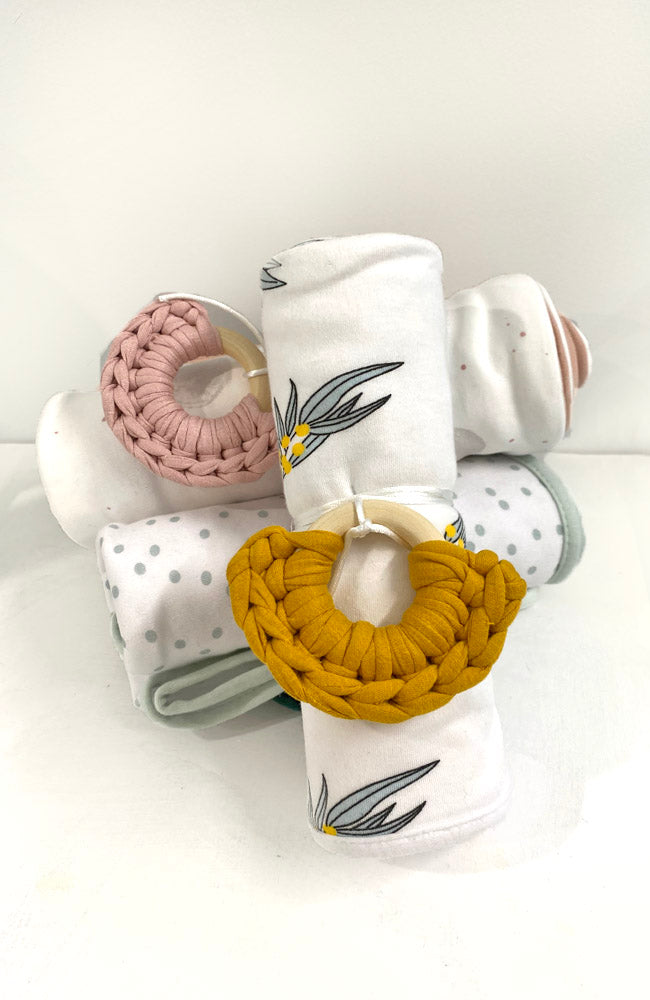 Cotton Wrap + Teether