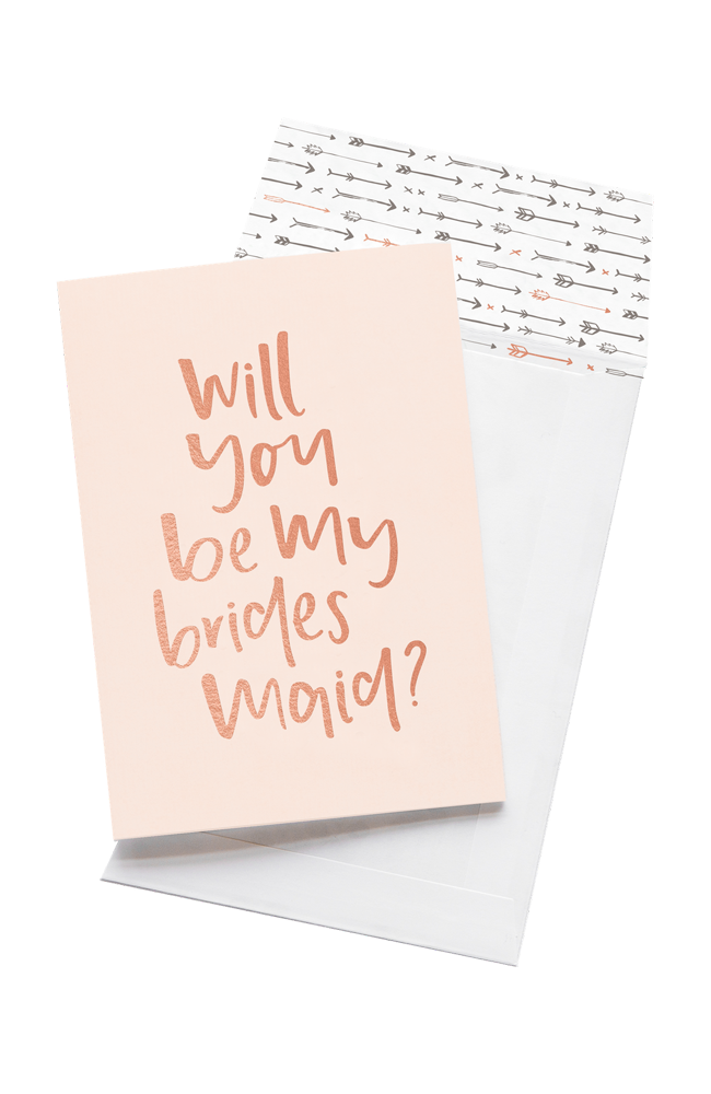 Will You Be My Bridesmaid ? Card