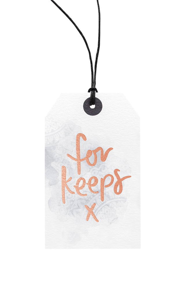 For Keeps Gift Tag