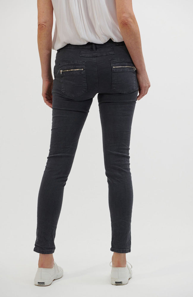 Classic Button Jean - Coal