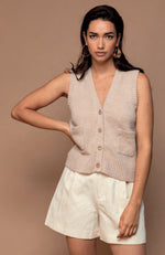 Lepassionata Vest - Latte