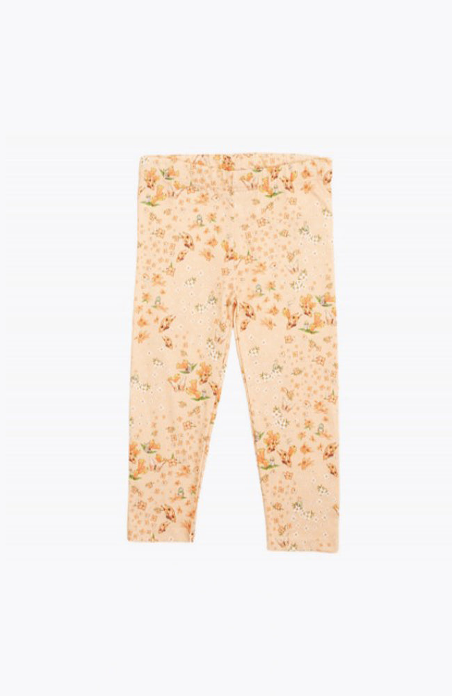 May Gibbs Luna Leggings - Peach Floral