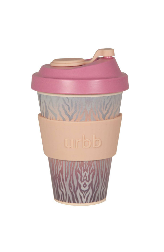 Urbb Bamboo Coffee Cup -  5 Animal Prints