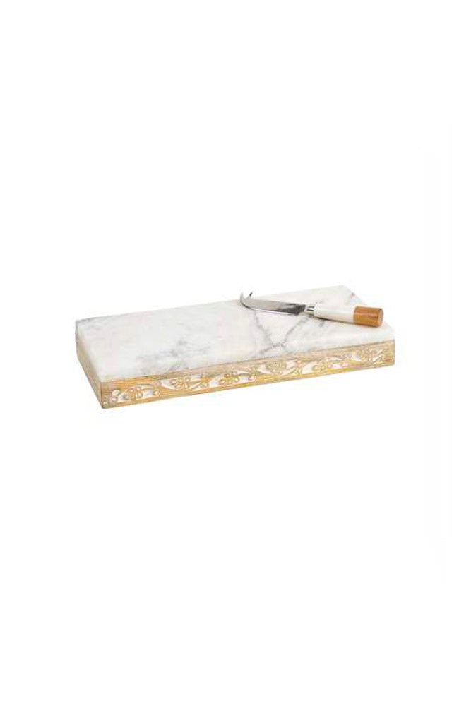 Primo Marble & Wood Platter Narrow