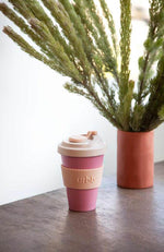 Urbb Bamboo Coffee Cup -  5 Animal Prints