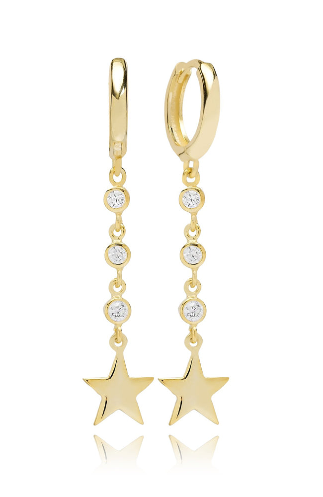 Stella Earrings I Gold