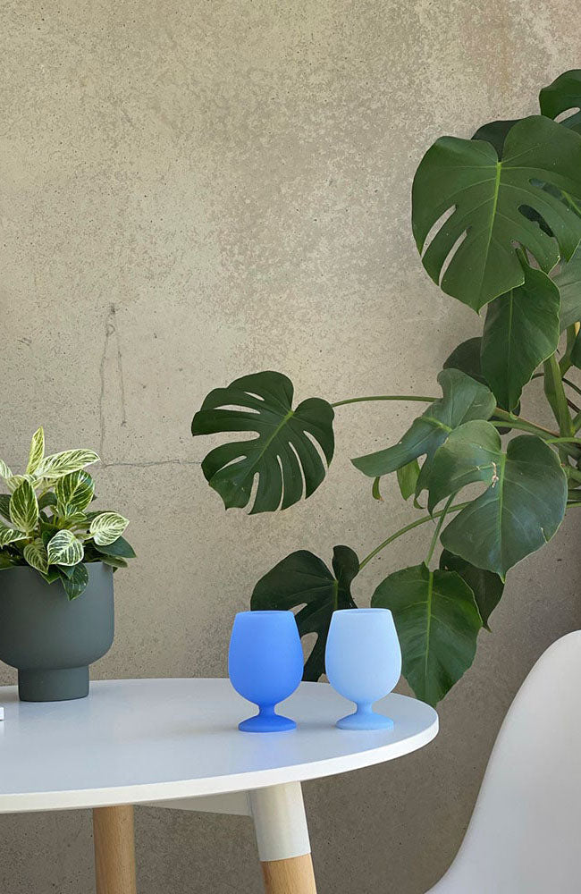 Stemm Wine Glass - Londrina - Sky/Kingfisher