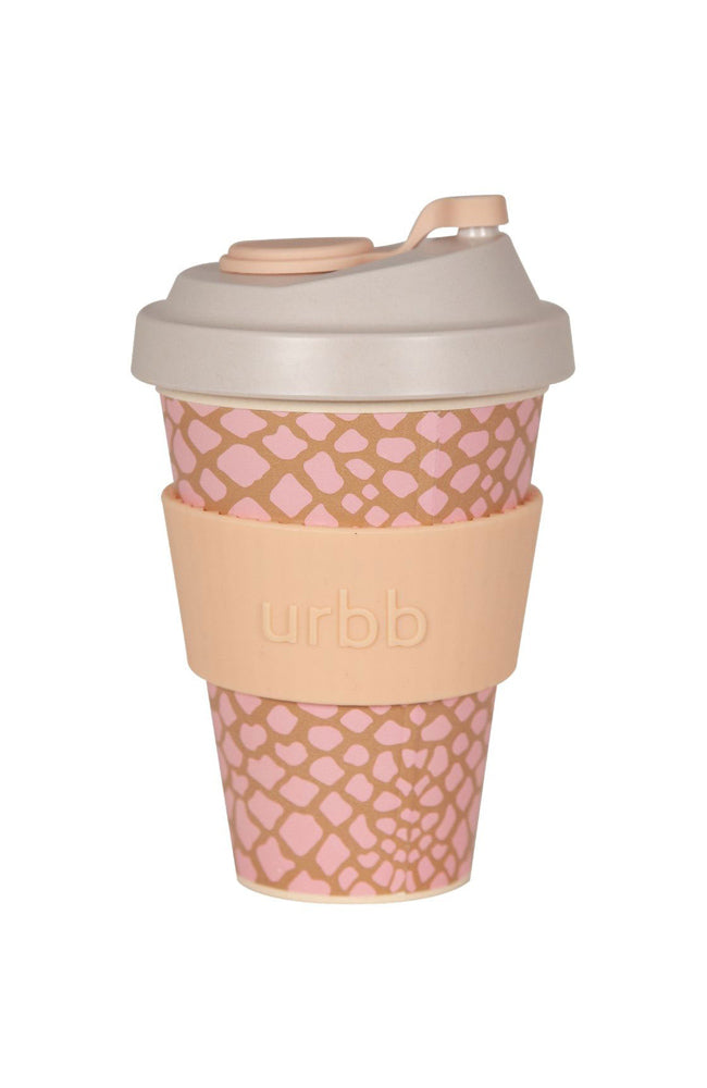 Urbb Bamboo Coffee Cup -  5 Animal Prints