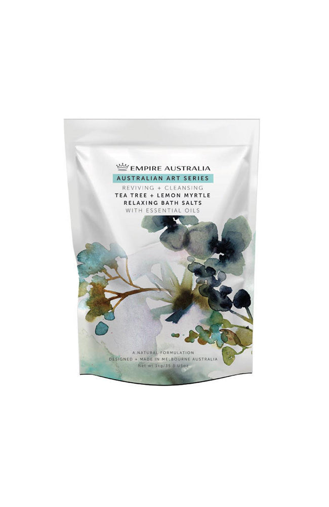 Tea Tree & Lemon Myrtle Bath Salts 1Kg